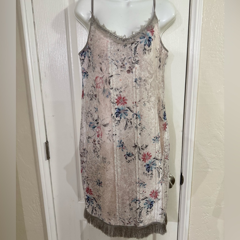 Tahari strap  floral dress size xs